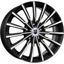 Диск литой КиК Акцент 14x5.5J/4x100 D54.1 ET46 алмаз черный